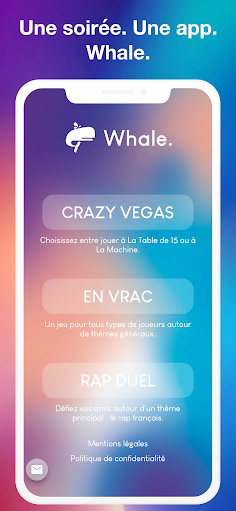 Whale - Jeux de soirée - Screenshot 1