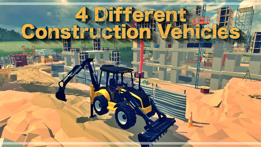 Android application Crane Construction Simulation screenshort