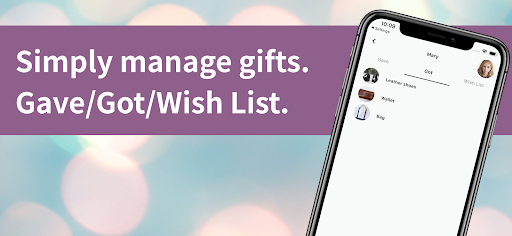 GiftNote - Gift Management App Screen 3