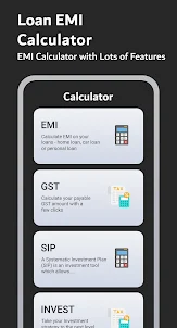 Easy EMI Loan Calculator