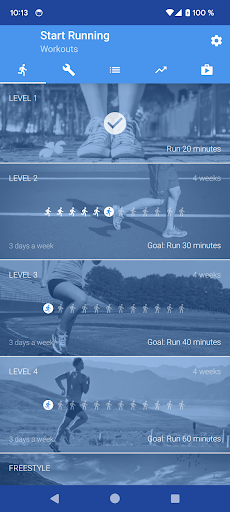 Screenshot of Start Running for Beginners