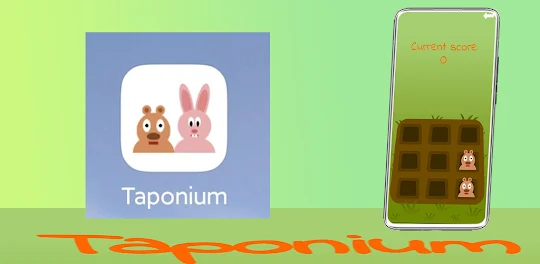 Taponium playing hamster game