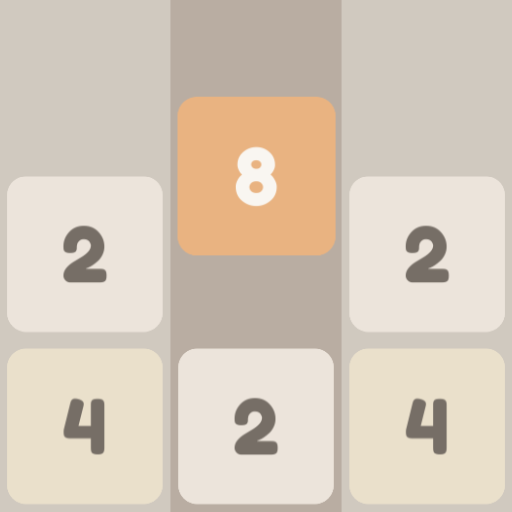 CubeMerge 2048 - Number Puzzle logo