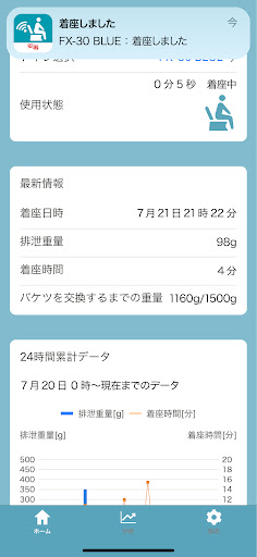 自動計測トイレ Screen 2
