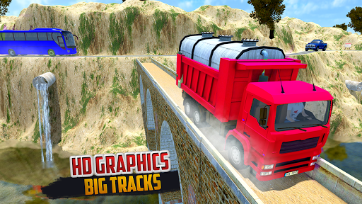 Cargo Truck Transport Truck 3D Screen 3