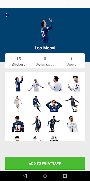 Captura 5 PSG Stickers android