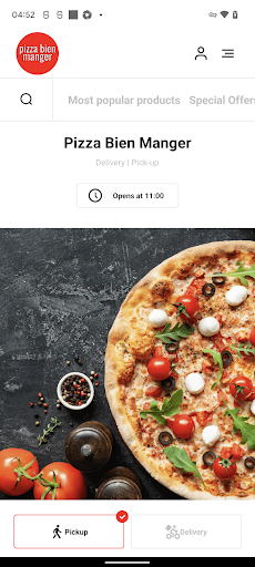 Android application Pizza Bien Manger Slough screenshort