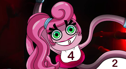 Mommy long legs Coloring