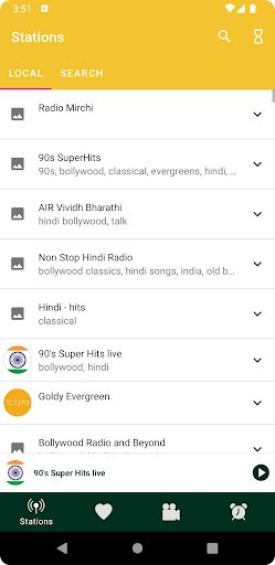 Android application Radio India : Stream FM Online screenshort