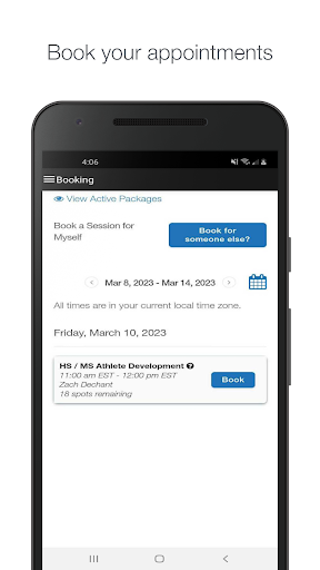 Ideal Sports Performance Screen 2