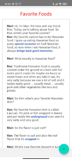 Luyện đọc tiếng anh - Từ điển