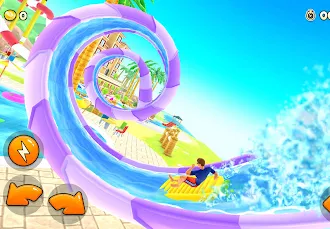 Game screenshot Uphill Rush Water Park Racing apk download