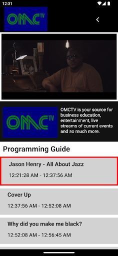 OMCTV Screen 2
