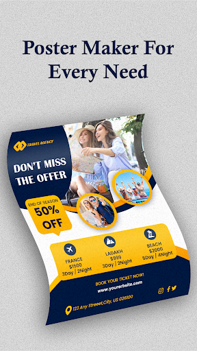 Flyer Maker, Poster Design Screenshot 4 - AppWisp.com