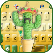 Knitted Cactus Keyboard Theme