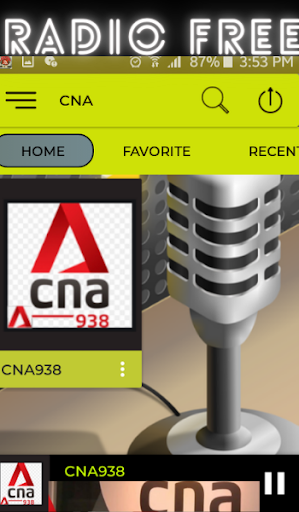 Android application CNA938 Radio Station CNA938 screenshort