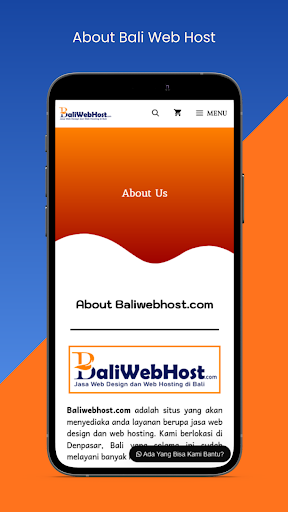 Bali Web Host Screen 3