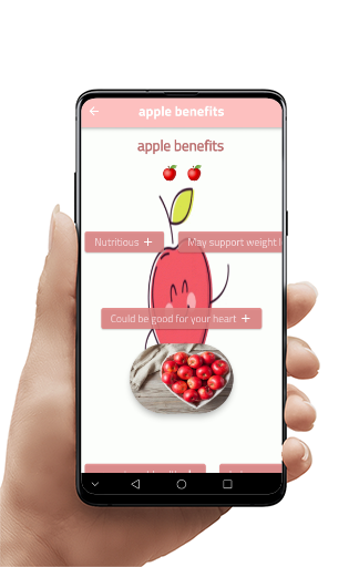 Android application Apple Benefits screenshort