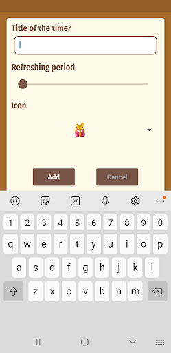 Klondike Timer Screen 2