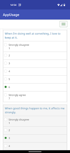 AppUsage Screen 2