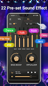 Equalizer & Bass Booster,Music
