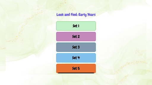 Look and Find - Early Years