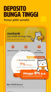 neobank: BNC digital bank, tabungan online android2mod screenshots 2