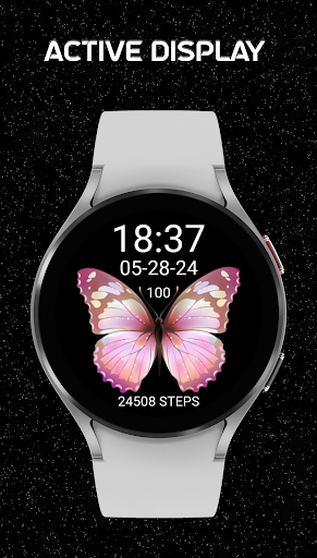 Cute Pink Butterfly Rose Gold screenshot 9