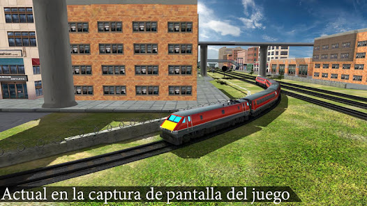 Captura de Pantalla 1 City Train Driver Simulator android