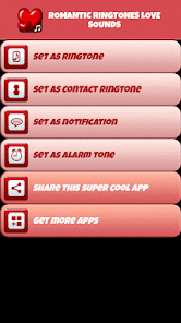 Captura 4 Tonos de Amor Romántico android