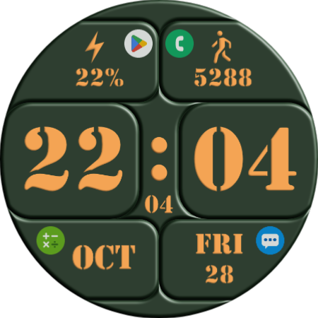 Commandos Watch Face