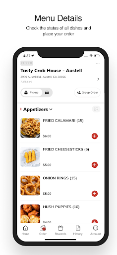 Tasty Crab House US Screen 2