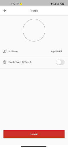 LeaveLog Screen 3