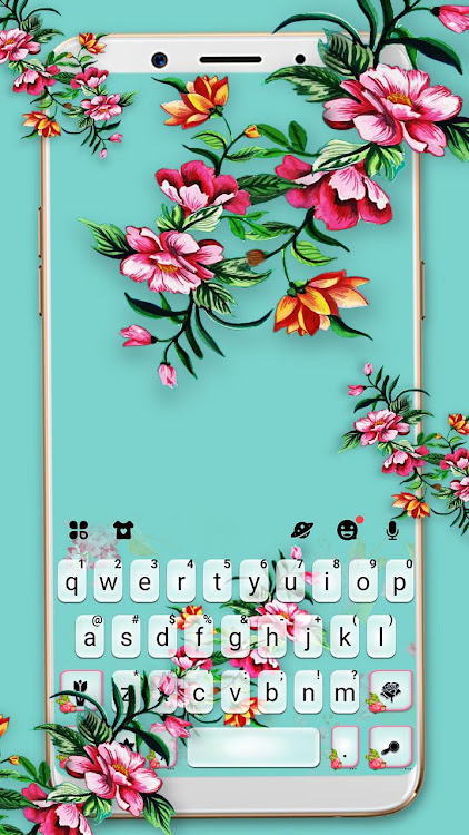 Summer Time Flowers Theme - 7.2.0_0321 - (Android)