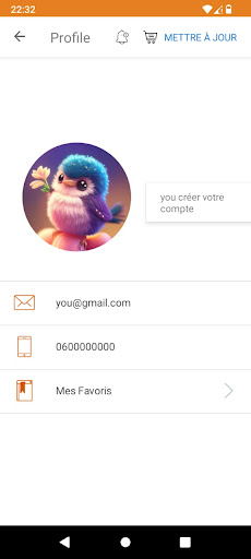 Android application Tanger Shop screenshort