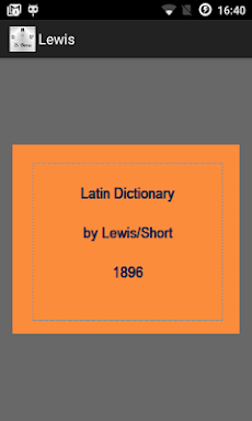 Latin-English (Lewis)のおすすめ画像1