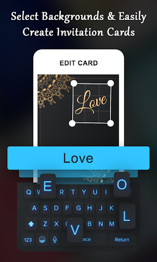 Invitation Card Maker (RSVP) Screenshot 3 - AppWisp.com