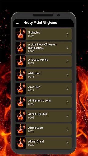 Sounds of Heavy Metal music Screenshot 1 - AppWisp.com