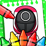 Cover Image of Download Squid Game Coloring Pages  APK