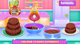 screenshot of Fruit Chocolate Cake Cooking