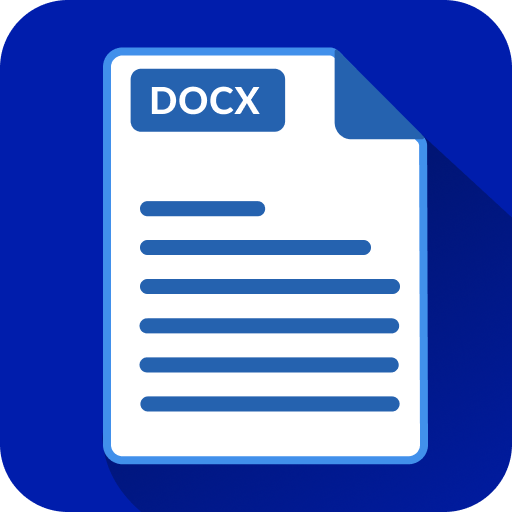 Docx Editor - Doc, XLS, PDF docx-3.25.5.0 Icon