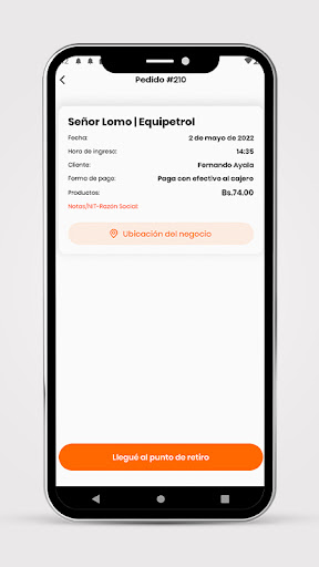 Repartidor Online Screen 2