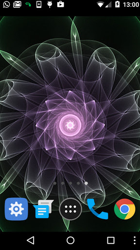 fractal flower wallpaper Screen 2