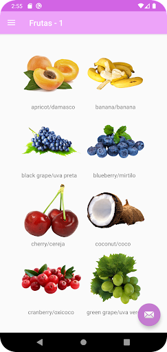 Android application Lollipop Inglês screenshort