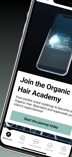 Android application Organic Hair Academy screenshort