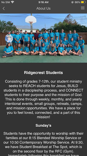 Ridgecrest Students Screen 3