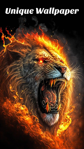 Android application Lion King HD 4K Wallpaper screenshort