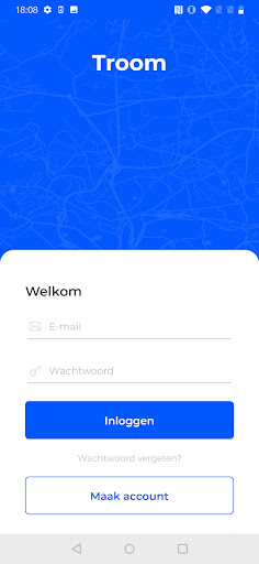 Android application Troom screenshort