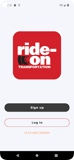 Android application Ride-On screenshort
