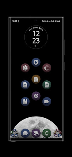 Screenshot of Moonlight Colors Icon Pack